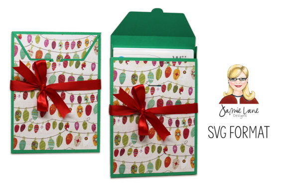 Christmas 3D SVG Gift Box for DVD & Video Games