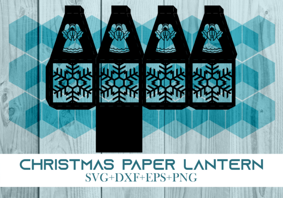 Christmas 3D SVG Lantern Series 0329 – Festive Design for Digital Sellers